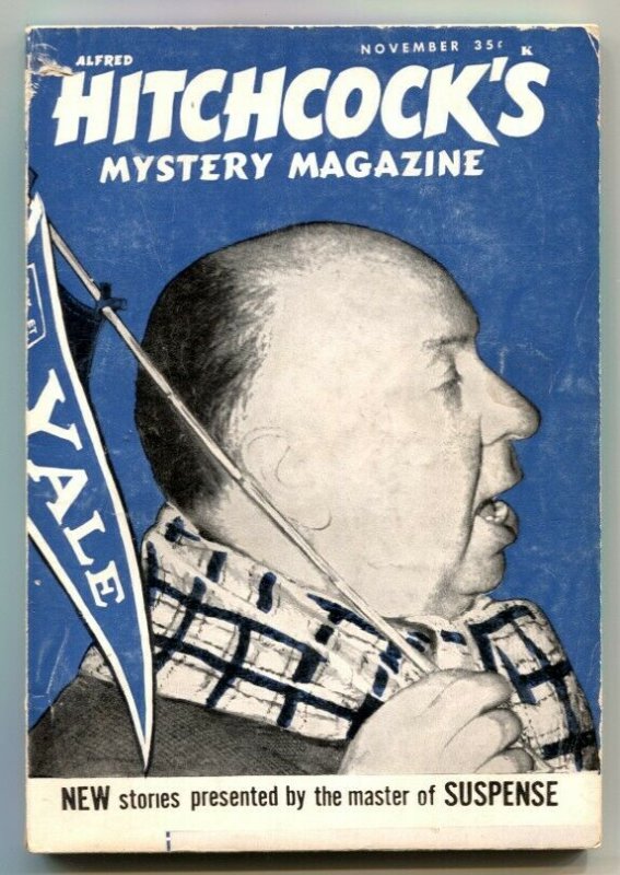 Alfred Hitchcock's Mystery Magazine November 1962- pulp