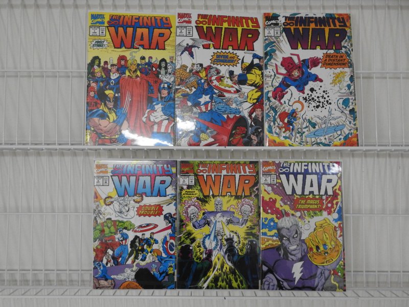 Infinity War #1-6 Complete Set! Gorgeous NM Avg Condition!!