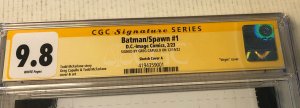 Batman/Spawn ( 2022-2023) # 1 ( CGC 9.8 ( SS ) Signed Greg Capullo