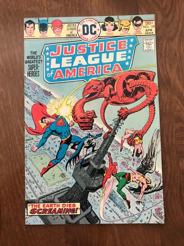 Justice League of America #129  (DC Comics; April, 1976) - VF