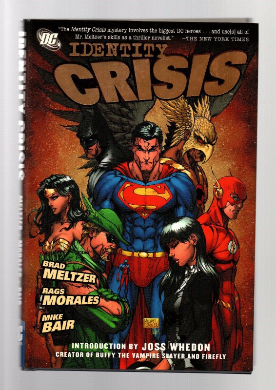 Identity Crisis HC Graphic Novel - 1st Print - Brad Meltzer - 2005