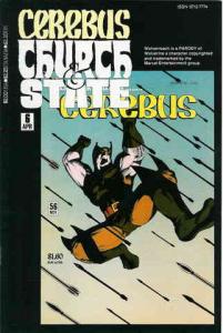 Cerebus: Church And State #6 FN ; Aardvark-Vanaheim | 54 Dave Sim Wolveroach