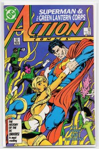 Action Comics #589 (1987) Green Lantern Corps