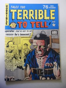 Tales Too Terrible to Tell #4 (1991) FN+ Condition