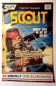 Scout #14 (1986) Eclipse Comics 1st Print Comic Book