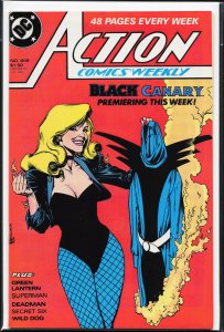 Action Comics Weekly #609 (1988) Black Canary