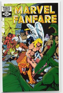 Marvel Fanfare #4 (1982) Angel