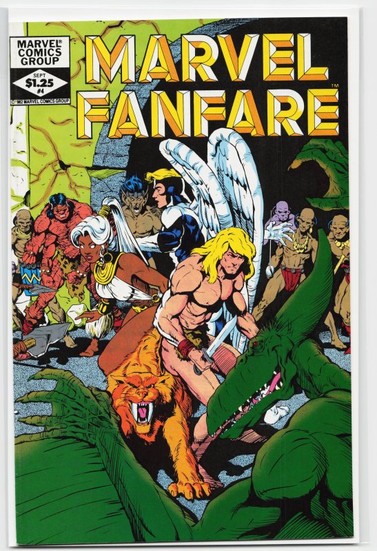 Marvel Fanfare #4 (1982) Angel
