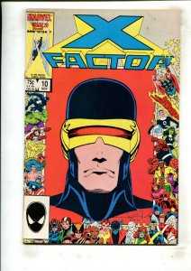 X-FACTOR #10 (9.2) FALLING ANGEL!! 1986