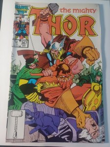 Thor #367 VF+ Marvel Comics c231