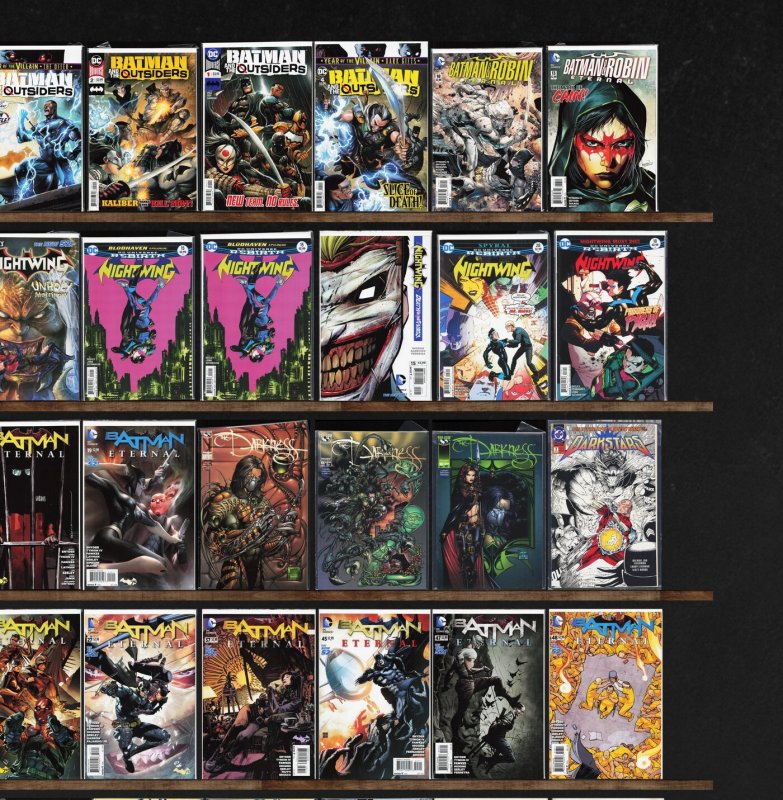 Huge Lot 150+ Comics with Batman Eternal, Batman, Nightwing, Deathlok & More!