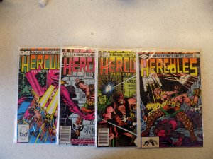 HERCULES PRINCE OF POWER 1-4 MARVEL COMPLETE VF-NM READ AD FOR SAVINGS