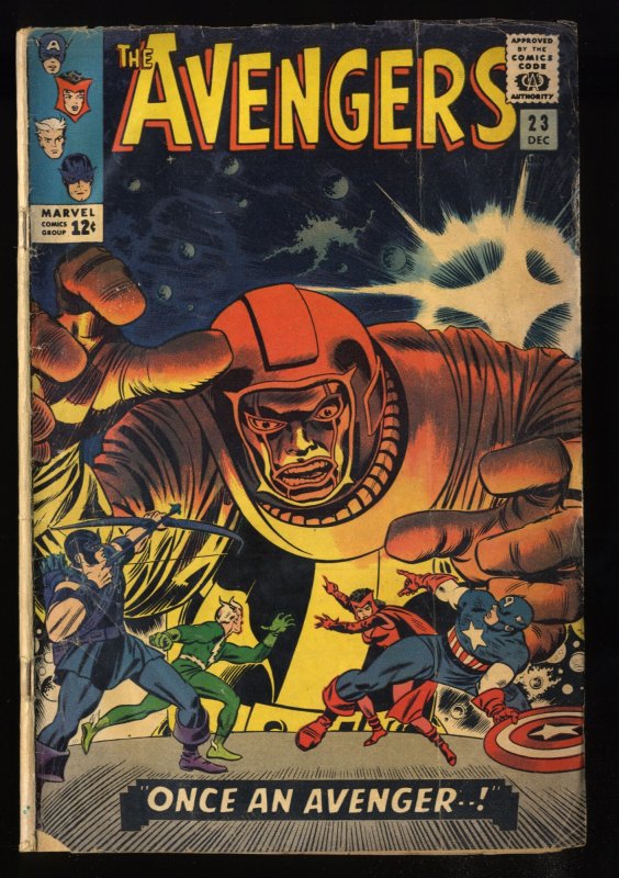 Avengers #23 GD+ 2.5 Kang 1st Appearance Ravonna Renslayer!