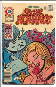 Secret Romance #39 1976-Charlton-spicy panels-bride story-VG