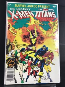 Marvel and DC Present featuring The Uncanny X-Men and The New Teen Titans (1982)