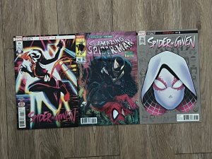 Spider-Gwen #25 Cover A Lenticular B 1:10 C Marvel 2017 NM 9.4