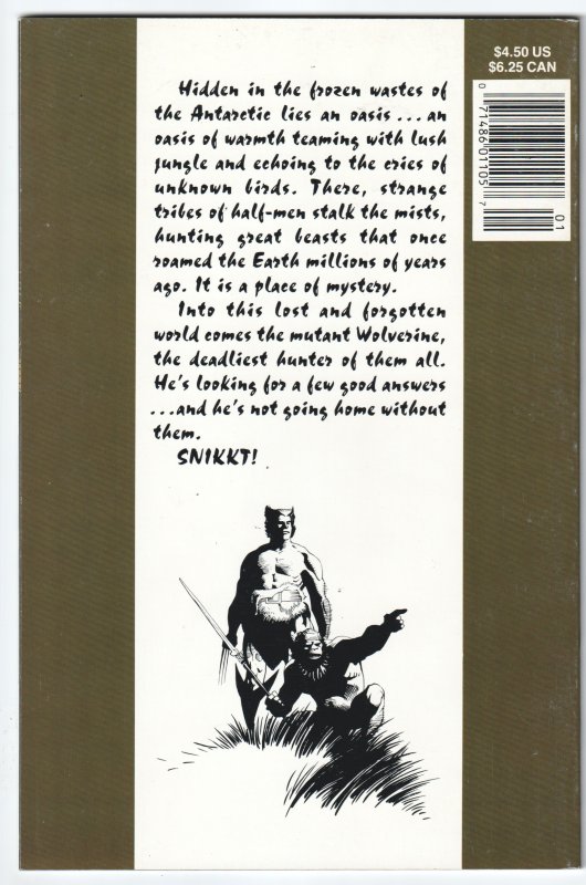 Wolverine: The Jungle Adventure (1990) Wolverine