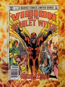 Vision and the Scarlet Witch #4 (1983) - VF/NM