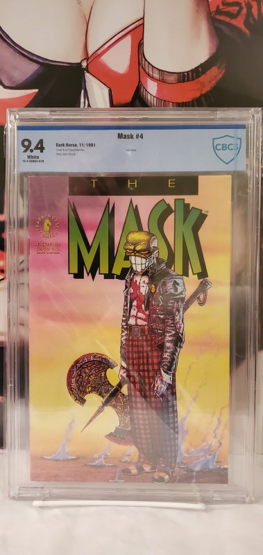 The Mask #4 - CBCS 9.4 - Written by JOHN ARCUDI. Art & cover by DOUG MAHNKE