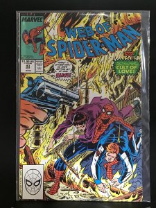 Web of Spider-Man #43 Direct Edition (1988)