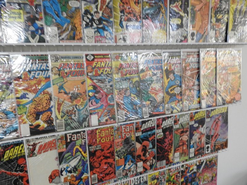 Huge Lot 120+ Comics W/ Thor, Daredevil, Fantastic Four+ Avg Fine Condition!!