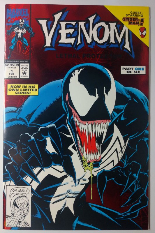 Venom: Lethal Protector #1 (9.0, 1993) 1st Solo Series