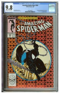 The Amazing Spider-Man #300 (Marvel, 1988 CGC Graded 9.8 Origin & 1st app Venom