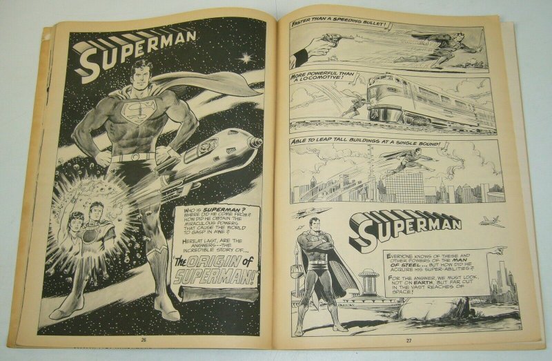 Amazing World of Superman: Metropolis Edition #1 VG dc treasury w/krypton poster