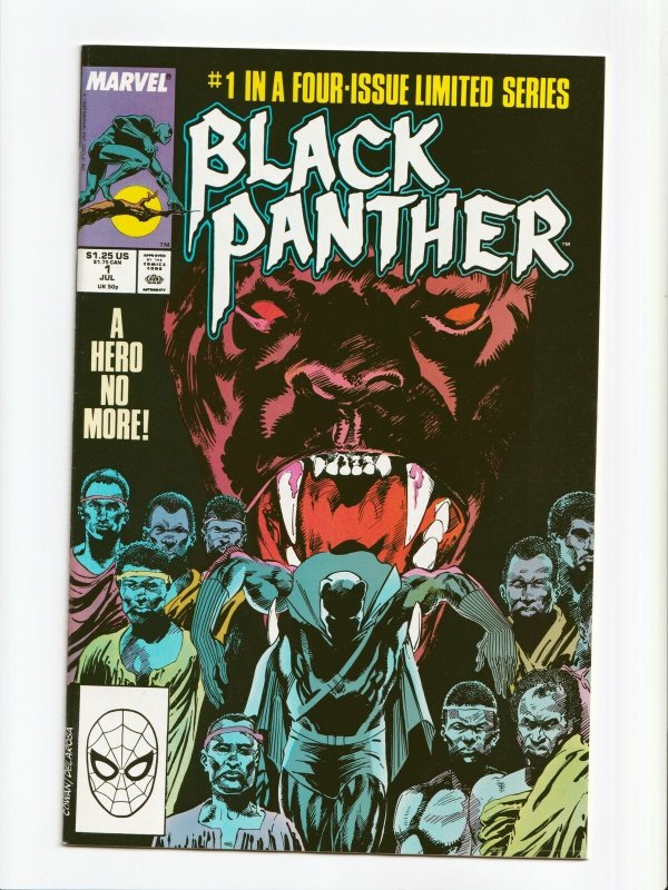 Black Panther #1 of 4 Part Limited Series Marvel Comics 1988 NM