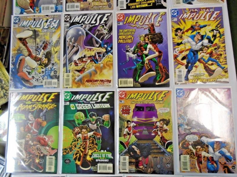 Impulse Set:#1-89 Missing:#39,40,42,43,44, 45,46, 8.0/VF (1995)