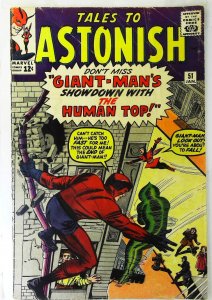 Tales to Astonish (1959 series)  #51, VG+ (Actual scan)