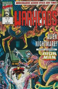 Warheads #3 VF/NM ; Marvel UK | Iron Man