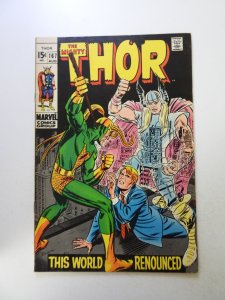 Thor #167 (1969) VF- condition