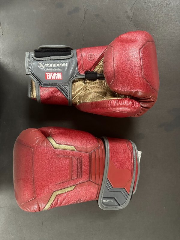 Hayabusa Iron Man Captain America Punisher 16 oz Boxing Gloves