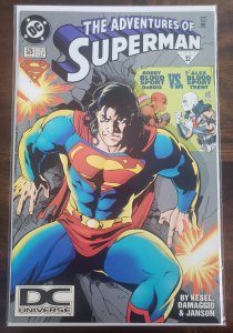 Superman 526 rare DC Universe logo variant