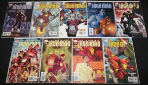 Modern Marvel INVINCIBLE IRON MAN 9pc Mid-High Grade Comic Lot VF-NM Avengers