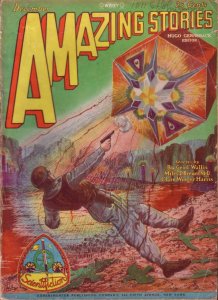 AMAZING STORIES 1928 DEC JACK WILLIAMSON FRANK R PAUL VG 