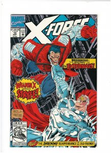 X-Force #10 VF/NM 9.0 Marvel Comics 1992 Rob Liefeld, Deadpool Cameo 