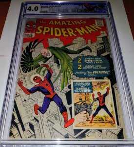 Amazing Spider-Man 2 CGC 4.0 1st Vulture