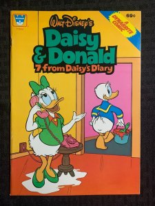 Walt Disney's DAISY & DONALD 7 From Daisy's Diary FN+ Whitman / Dynabrite Comic