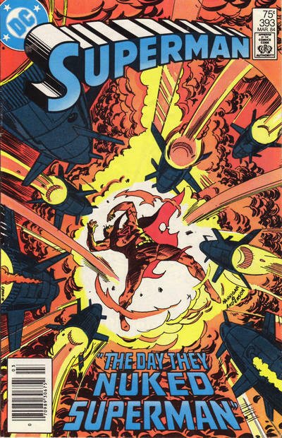 Superman (1st Series) #393 (Newsstand) VG; DC | low grade comic - save on shippi
