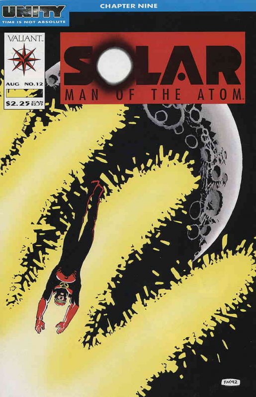 Solar, Man of the Atom 12 VF ; Valiant Comic Books Modern Age