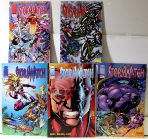 StormWatch Lot 5 #9, 13, 14, 15, 16 1994 Image Battalion Fuji Winter Comics