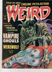Weird #4.04 1970 $35 PRICE DROP Extreme horror Bondage Vampires werewolves FN/VF