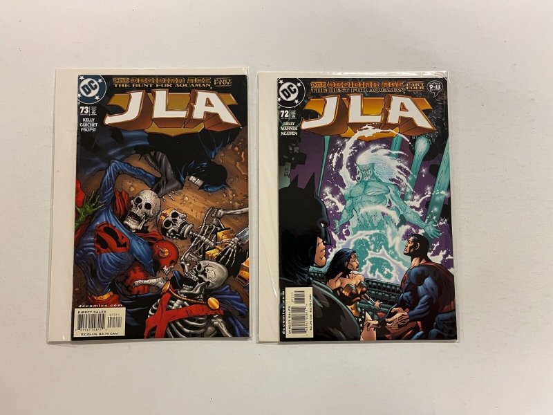 3 JLA DC Comics Books #71 72 73 Kelly 37 JW7