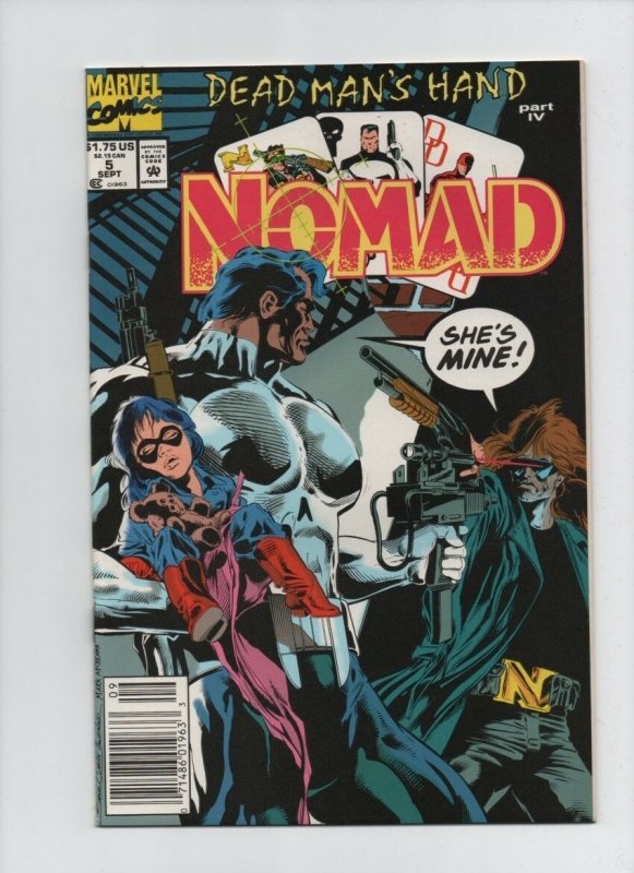 Nomad #4 & 5 - Lot Of 2 Deadpool App - (Grade 9.2) 1992