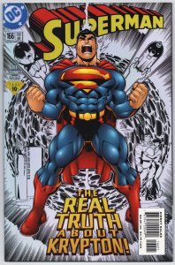 Superman #166 Holofoil Cover (DC, 2001) VF/NM [ITC945]