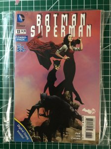 Batman Superman #3, 4, 13, 14 (2013)  Polybagged copies