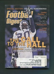 Football Digest / Cris Carter / Decemberr 2000