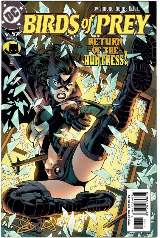 Birds of Prey (1999) #57  Huntress NM+